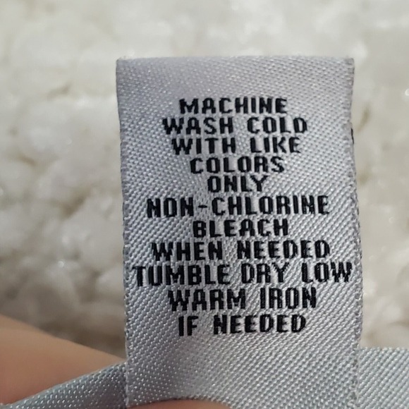 Catherines Women Metallic Plaid Henley Top 2X 3/4 Sleeve Pullover Lightweight - Picture 7 of 12